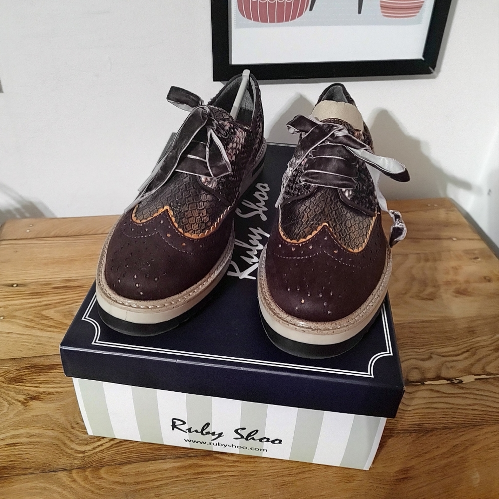 Ruby Shoo Davina Loafers Sz 8